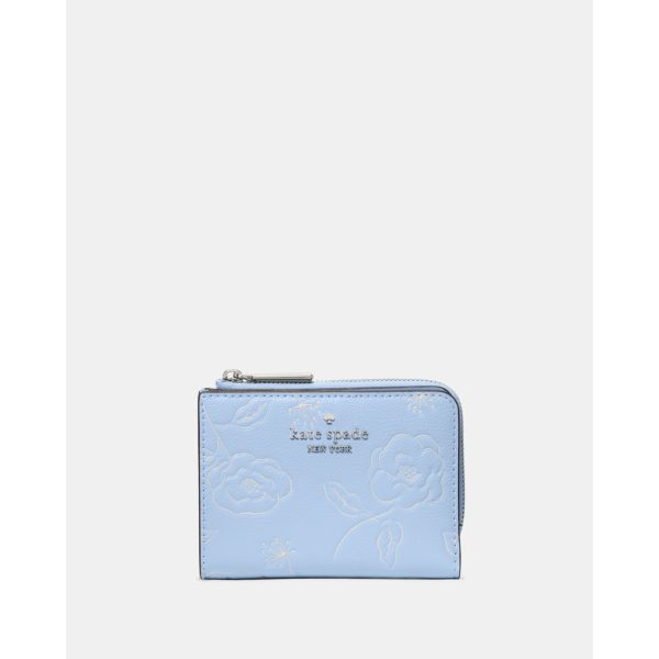 Kate Spade Floral Small L-zip Wallet