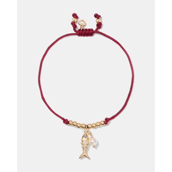 Kate Spade Summer Daze Fish Cord Bracelet