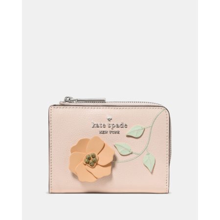 Kate Spade Floral Small L-zip Wallet