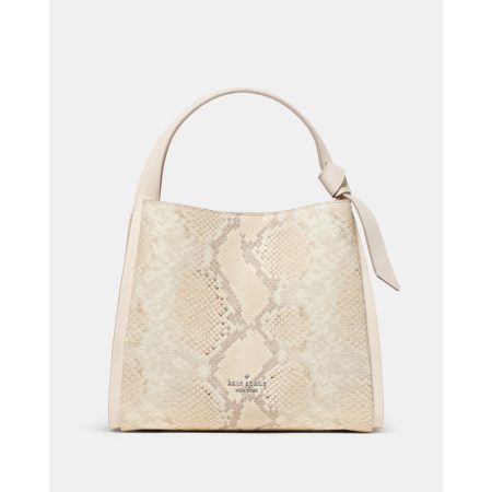 Kate Spade Knott Snake Embossed Carryall Bag