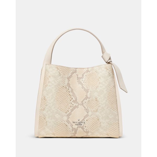 Kate Spade Knott Snake Embossed Carryall Bag
