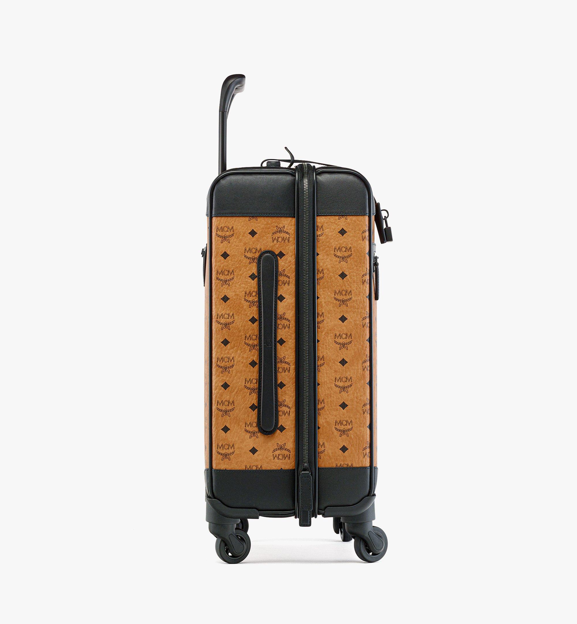 MCM Ottomar Trolley luggage travel bag cognac leather carry-on 2026