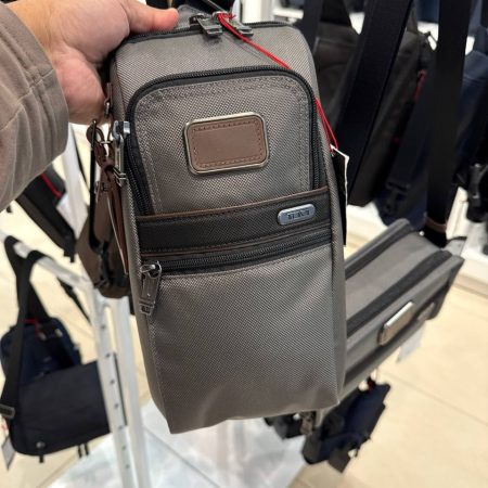 Tumi Alpha Compact Sling Grey - Preorder