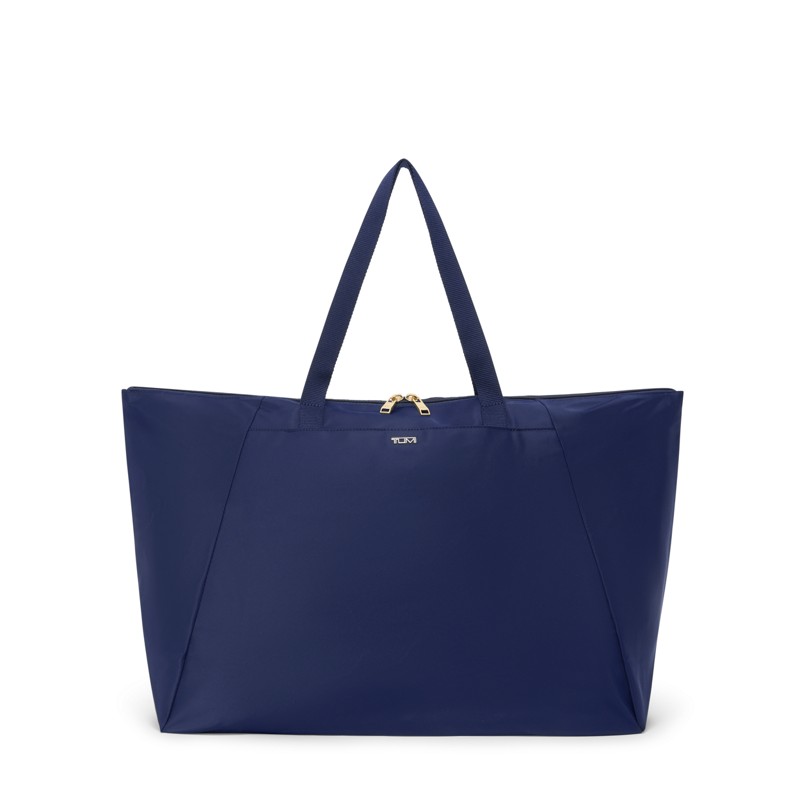Tumi Voyageur Just In Case tote navy blue nylon 2025