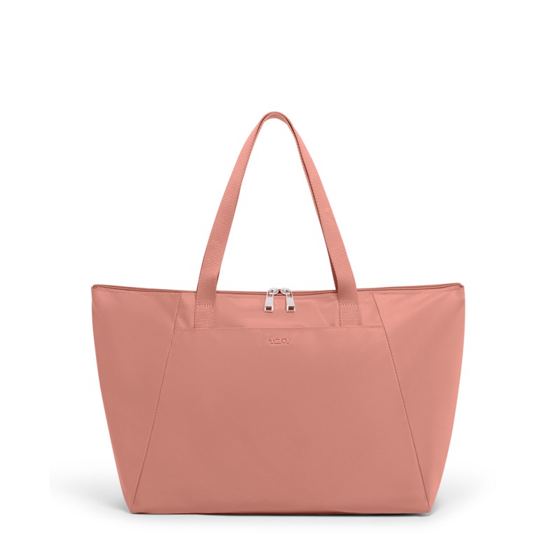 Tumi Voyageur medium tote bag Pink Clay 2026