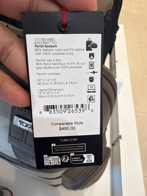 TUMI Parrish Backpack A860 - Preorder