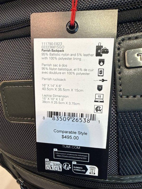 TUMI Parrish Backpack E823 - Preorder