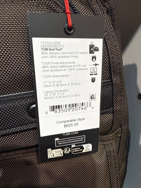 TUMI Brief Pack 2838 - Preorder