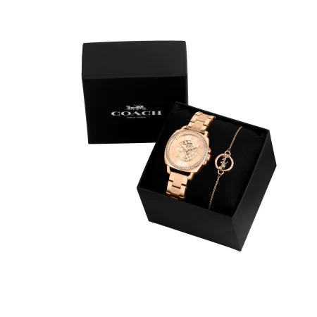 Coach Boyfriend Women's Watch & Bracelet Gift Set, 34mm - Preorder