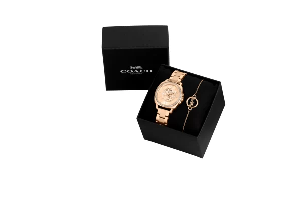 Coach Boyfriend Women's Watch & Bracelet Gift Set, 34mm - Preorder