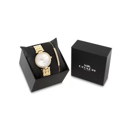Coach Park Women's Watch & Bracelet Gift Set, 34mm - Preorder