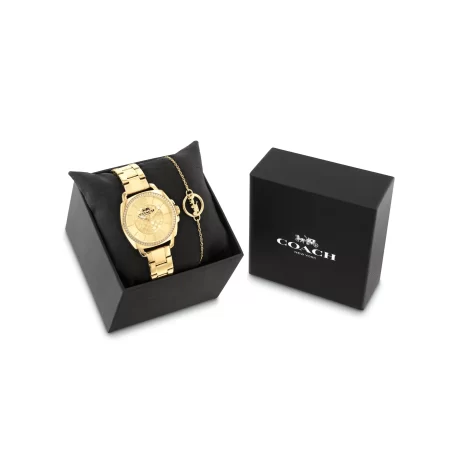 Coach Boyfriend Women's Watch & Bracelet Gift Set, 34mm - Preorder