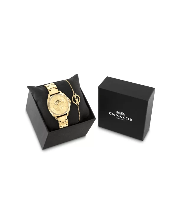 Coach Boyfriend Women's Watch & Bracelet Gift Set, 34mm - Preorder