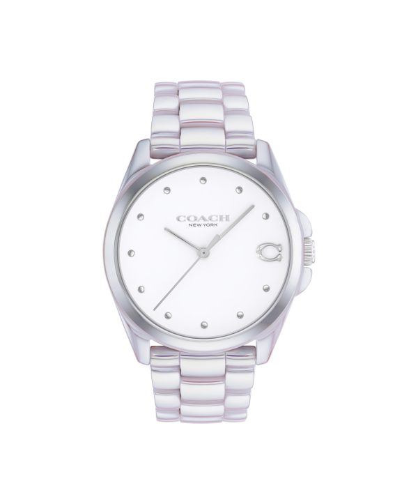 Coach Greyson Ceramic Women's Watch, 36mm - Preorder