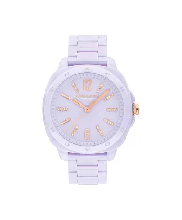 Coach Kitt Ceramic Women's Watch, 38mm - Preorder