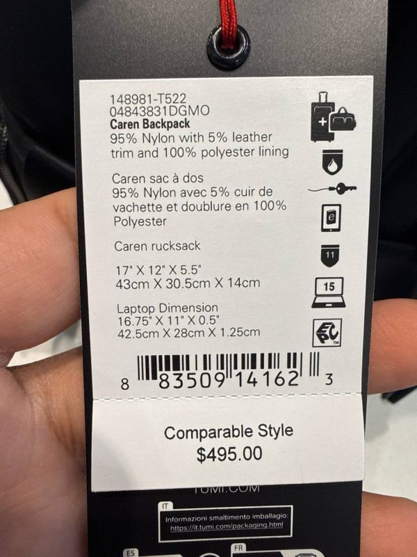 TUMI Caren Backpack 1522 - Preorder