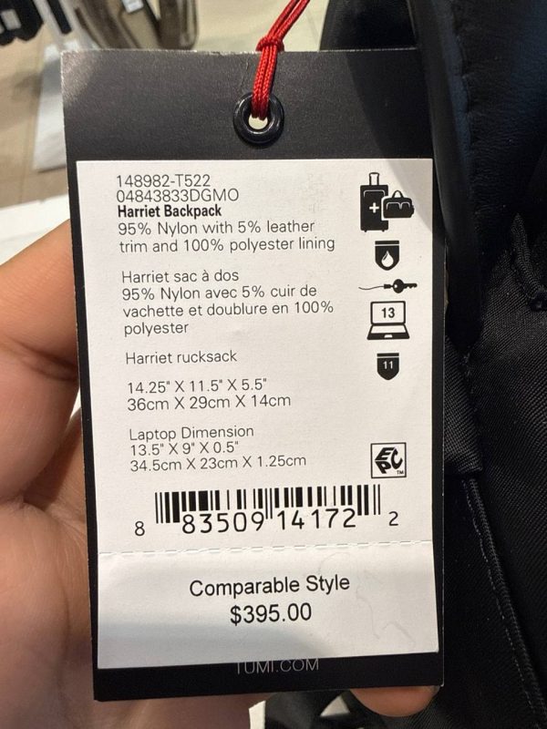 TUMI Harriet Backpack 1522 - Preorder
