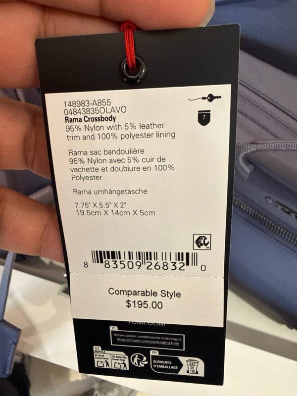 TUMI Rama Crossbody A855 - Preorder