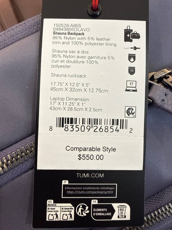 TUMI Shauna Backpack A855 - Preorder
