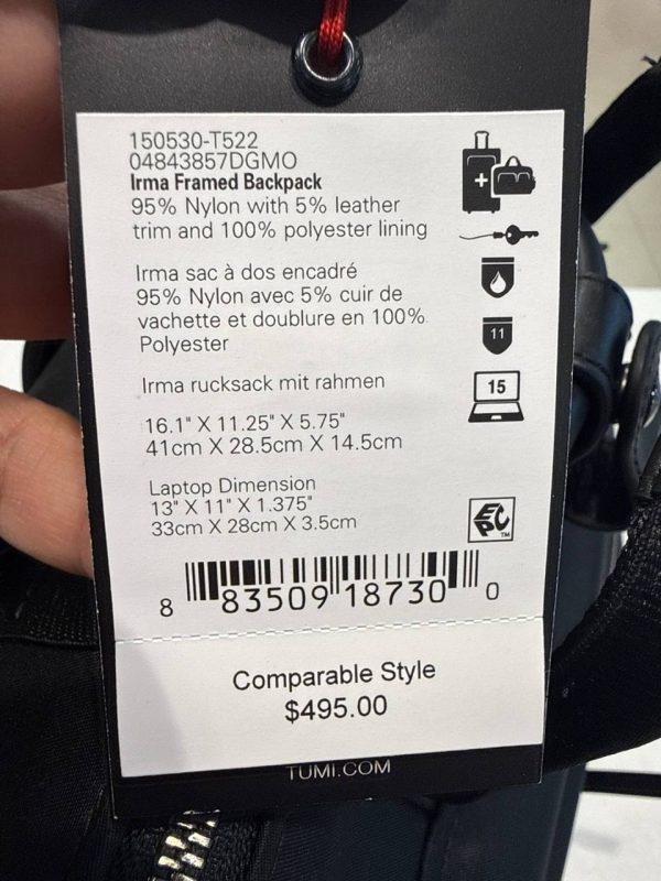 TUMI Irma Framed Backpack 1522 - Preorder
