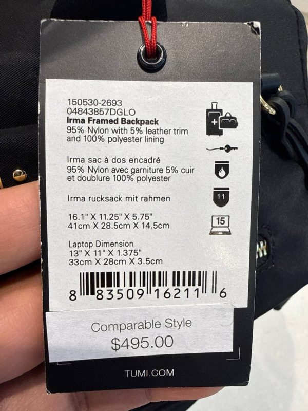 TUMI Irma Framed Backpack 2693 - Preorder