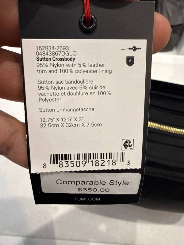 TUMI Sutton Crossbody 2693 - Preorder