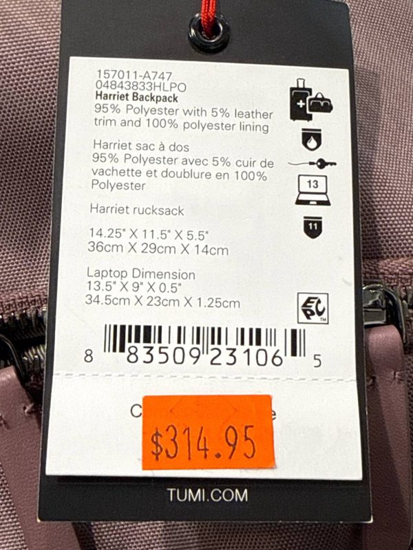 TUMI Harriet Backpack A747 - Preorder