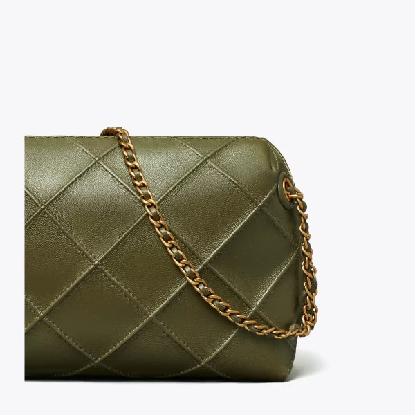 Tory Burch Fleming Soft Crossbody Bag Dark Olive - Preorder