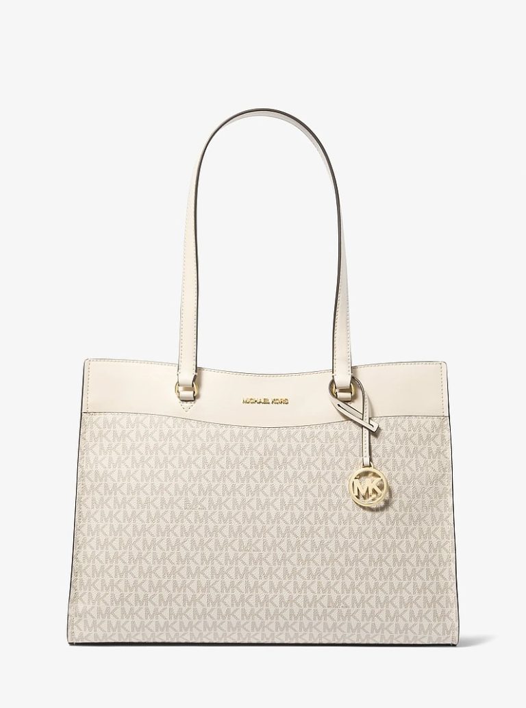 Michael Kors Jet Set Travel Extra-Large Signature Logo Tote Bag