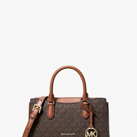 Michael Kors Arden Small Signature Logo Messenger Bag