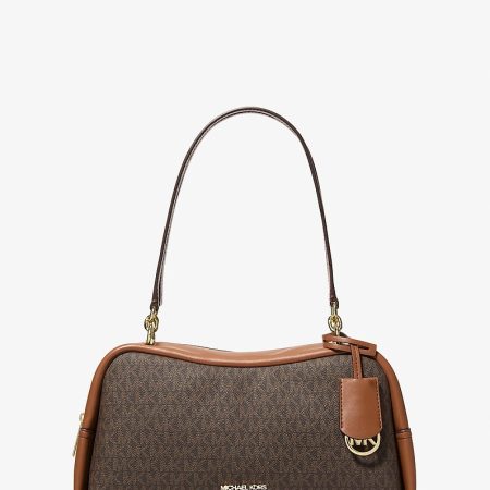 Michael Kors Cecily Medium Signature Logo Shoulder Bag