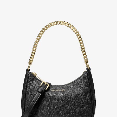 Michael Kors Jet Set Travel Small Pebbled Leather Convertible Crossbody Bag
