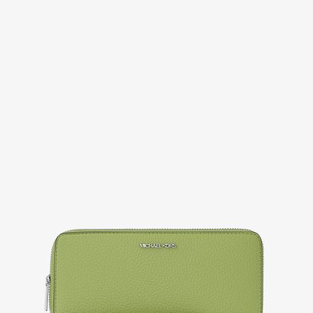 Michael Kors Large Pebbled Leather Continental Wallet