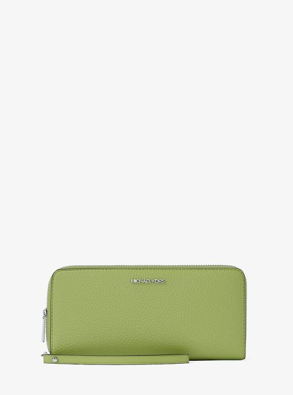 Michael Kors Large Pebbled Leather Continental Wallet
