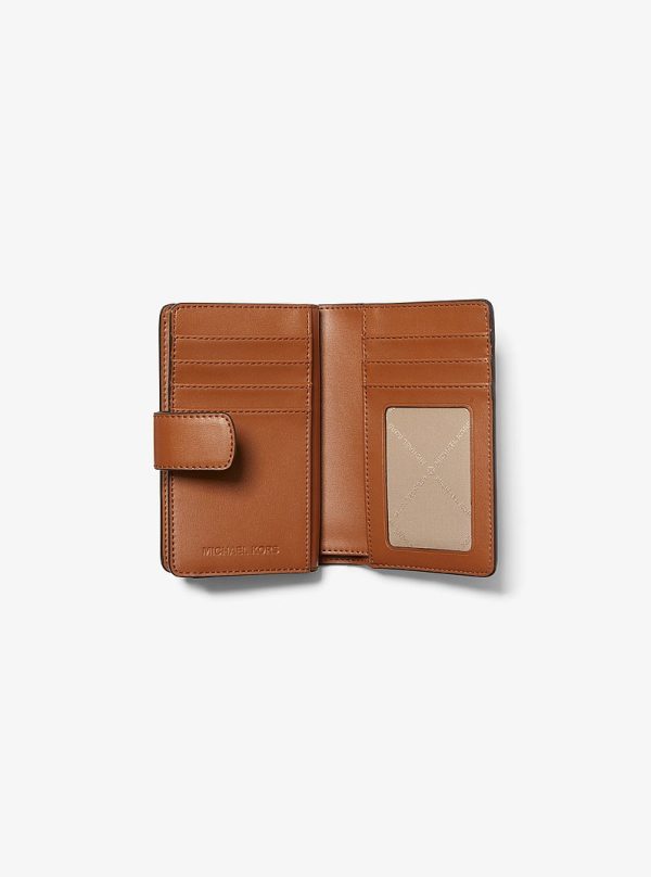 Michael Kors Medium Signature Logo Wallet Brown - Preorder