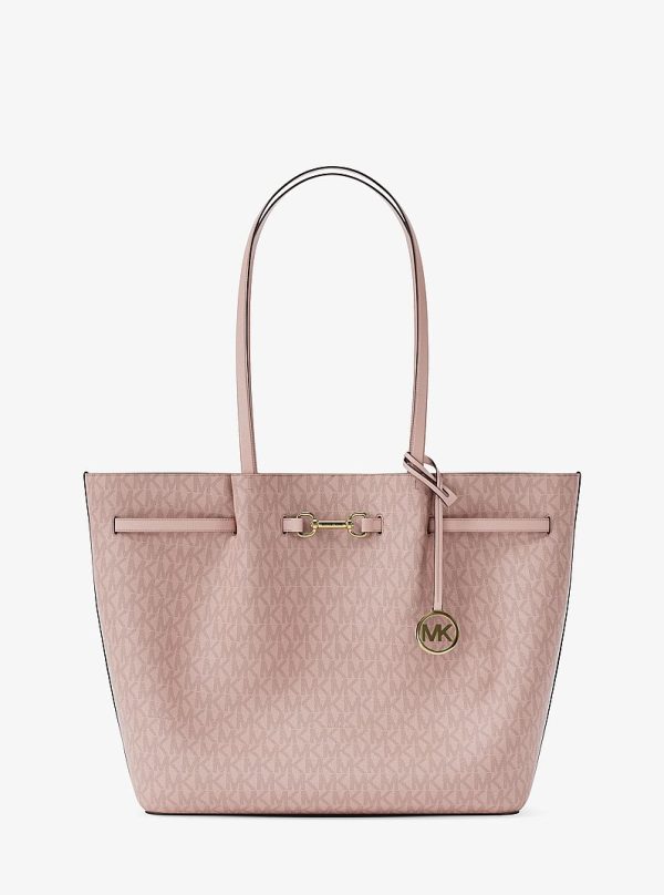 Michael Kors Carson Large Signature Logo Tote Bag