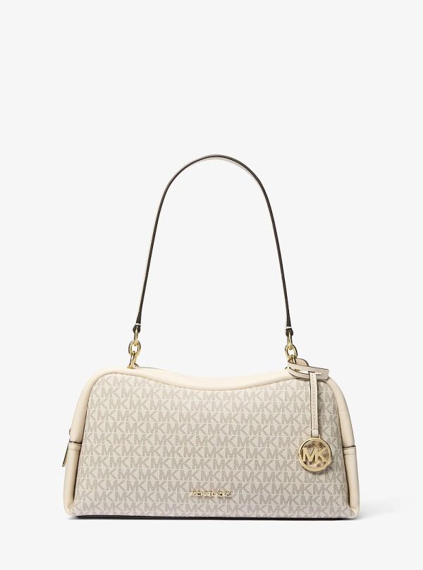 Michael Kors Cecily Medium Signature Logo Shoulder Bag