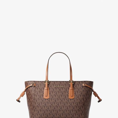 Michael Kors Voyager Extra-Small Signature Logo Convertible Crossbody Bag