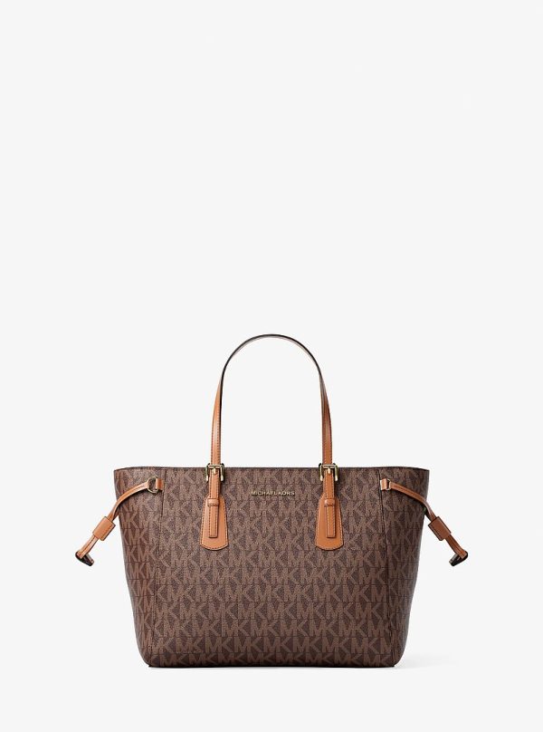 Michael Kors Voyager Extra-Small Signature Logo Convertible Crossbody Bag