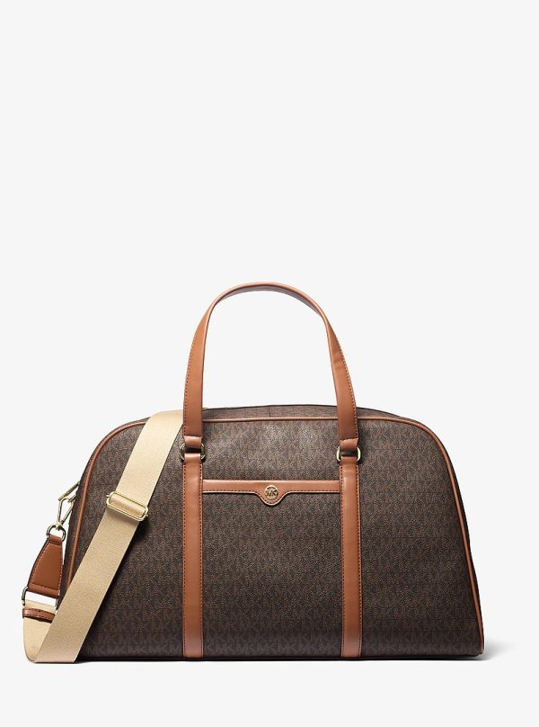 Michael Kors Jet Set Travel Extra-Large Signature Logo Weekender Bag
