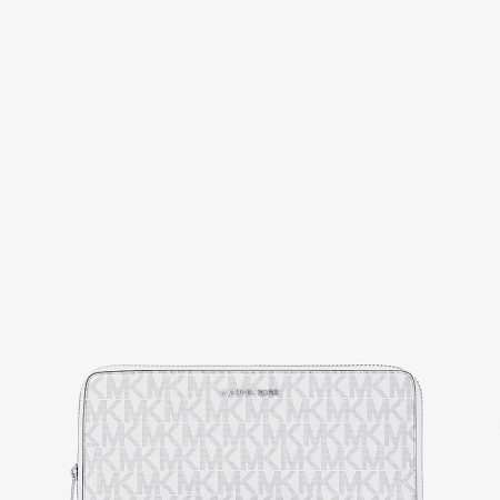 Michael Kors Jet Set Large Signature Logo Continental Wallet