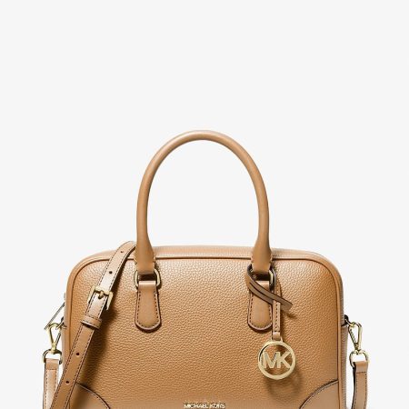 Michael Kors Thompson Pebbled Leather Satchel