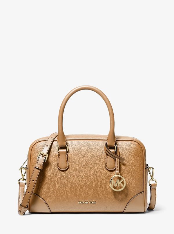 Michael Kors Thompson Pebbled Leather Satchel