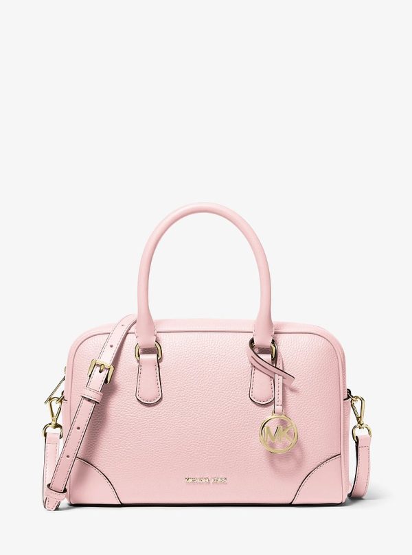 Michael Kors Thompson Pebbled Leather Satchel