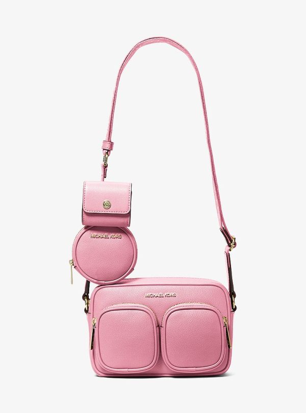 Michael Kors Jet Set Travel Medium Leather Messenger Bag
