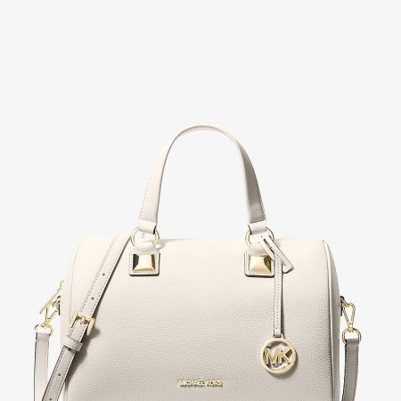 Michael Kors Grayson Medium Pebbled Leather Duffel Bag