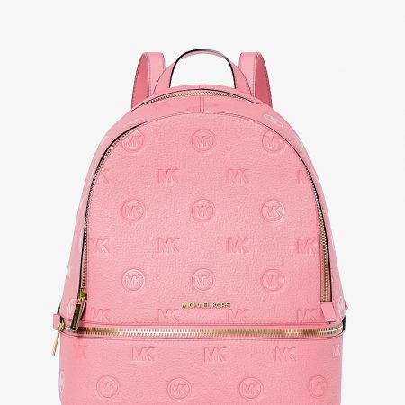 Michael Kors Rhea Medium Logo Debossed Backpack