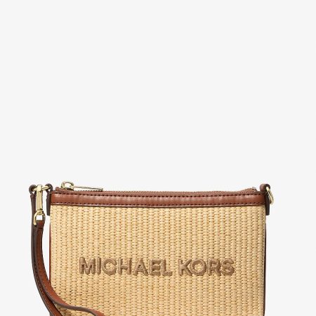 Michael Kors Jet Set Travel Small Woven Wristlet