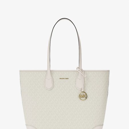 Michael Kors Eva Large Signature Logo Tote Bag