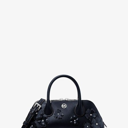 Michael Kors Petra Small Floral Embellished Crossbody Bag
